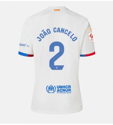 Maillot de foot Barcelona Joao Cancelo #2 Extérieur 2023-24 Manches Courte